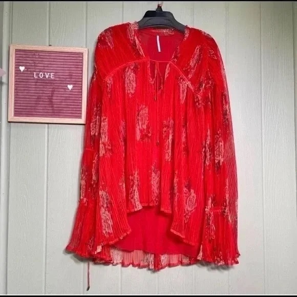 Free People Dahlia Tunic Pop Combo XS - Picture 5 of 6